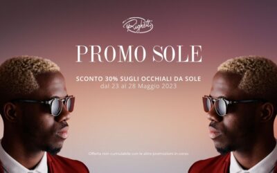 Promo Occhiali da Sole – Sconto 30%