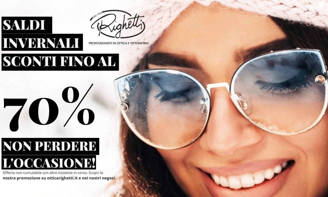 SALDI FINO AL 70%